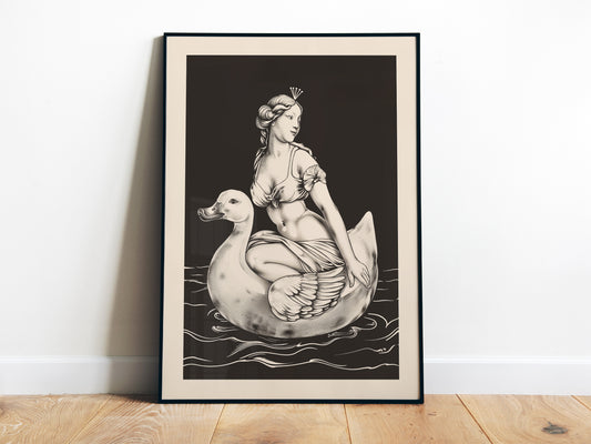 Funny Bathroom Wall Art Toilet Poster Vintage Bathroom Print Black and White Art Venus Art Print Retro Print Rubber Duck Fun Print Classic Bathroom Eclectic Wall Decor